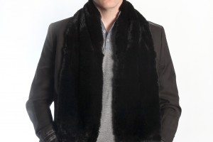 Ten ways to wear fur scarves for men